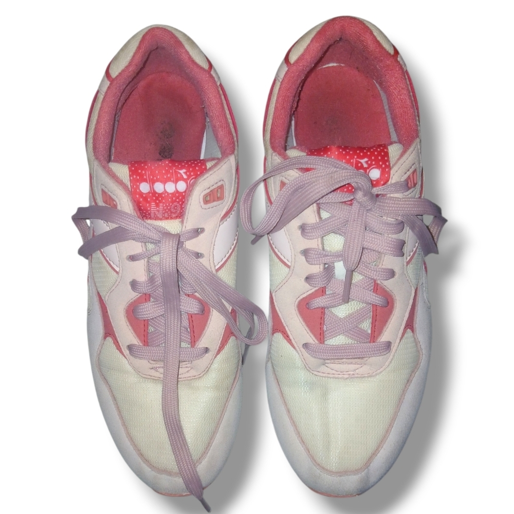 Pre-loved Unisex Diadora N92 Sneakers in 'Summer Gelato', Size 8 Men/10 Women